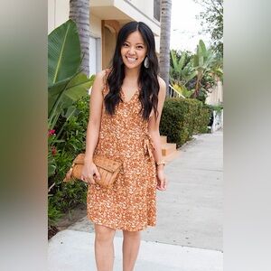 Universal Thread floral wrap dress